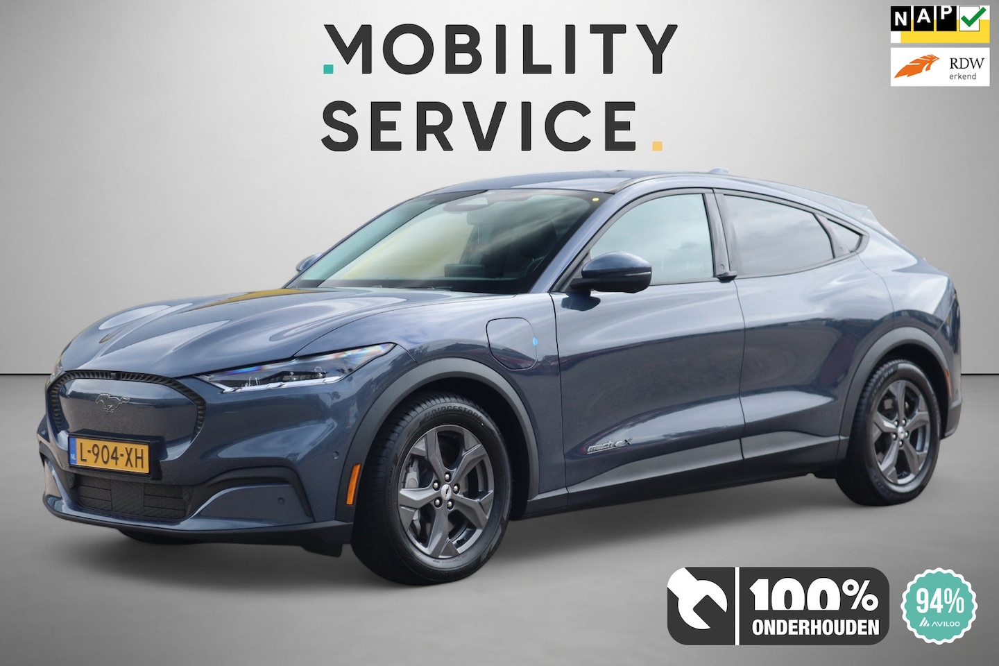 Ford Mustang Mach-E - Extended RWD 98 kWh SOH 94% Leder Aut - AutoWereld.nl