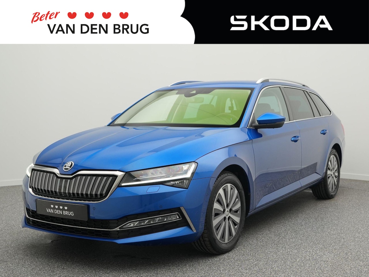 Skoda Superb Combi - 1.4 TSI 218pk iV Business Edition Plus | Trekhaak | Leder | Stoelverwarming & ventilatie | - AutoWereld.nl