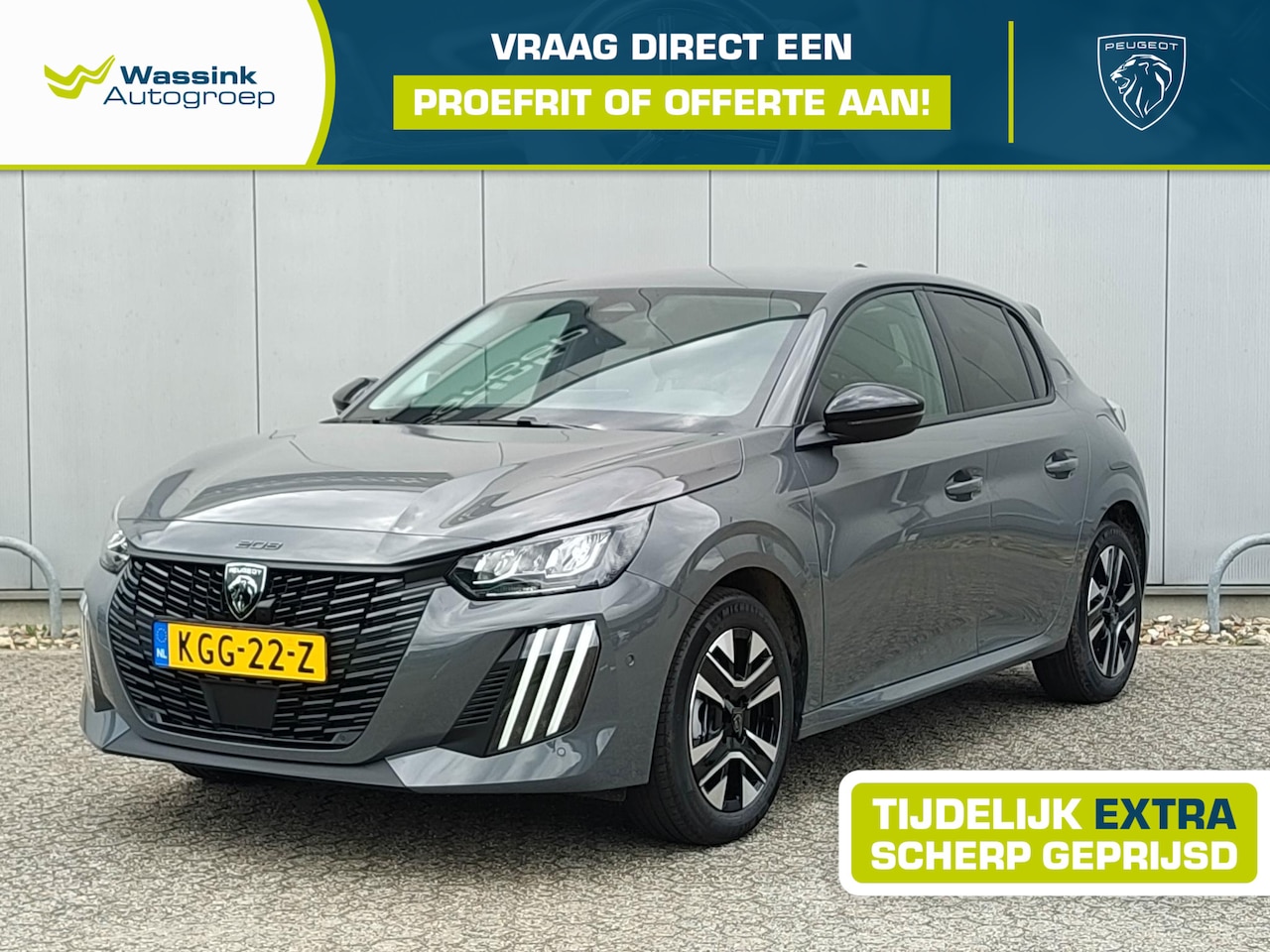 Peugeot 208 - 1.2 Hybrid 110pk Allure Automaat VOORRAAD VOORDEEL | Navigatie | Parkeercamera | Parkeerse - AutoWereld.nl