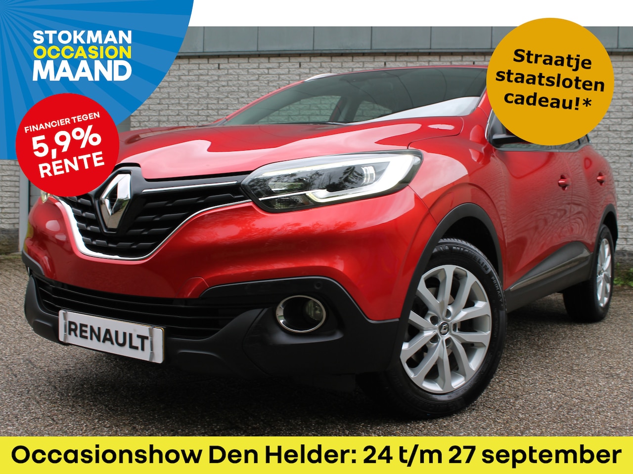 Renault Kadjar - 1.2 TCe Zen | climate control | trekhaak | lichtmetalen velgen - AutoWereld.nl