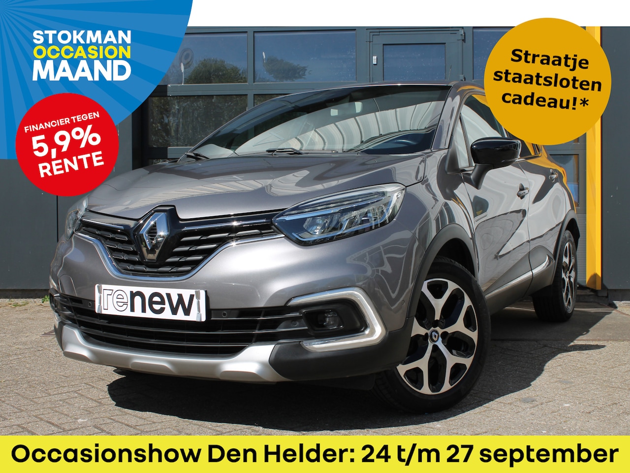 Renault Captur - 0.9 TCe Intens | Navigatie | Cruise | Climate Control | Camera | dodehoek sensor - AutoWereld.nl