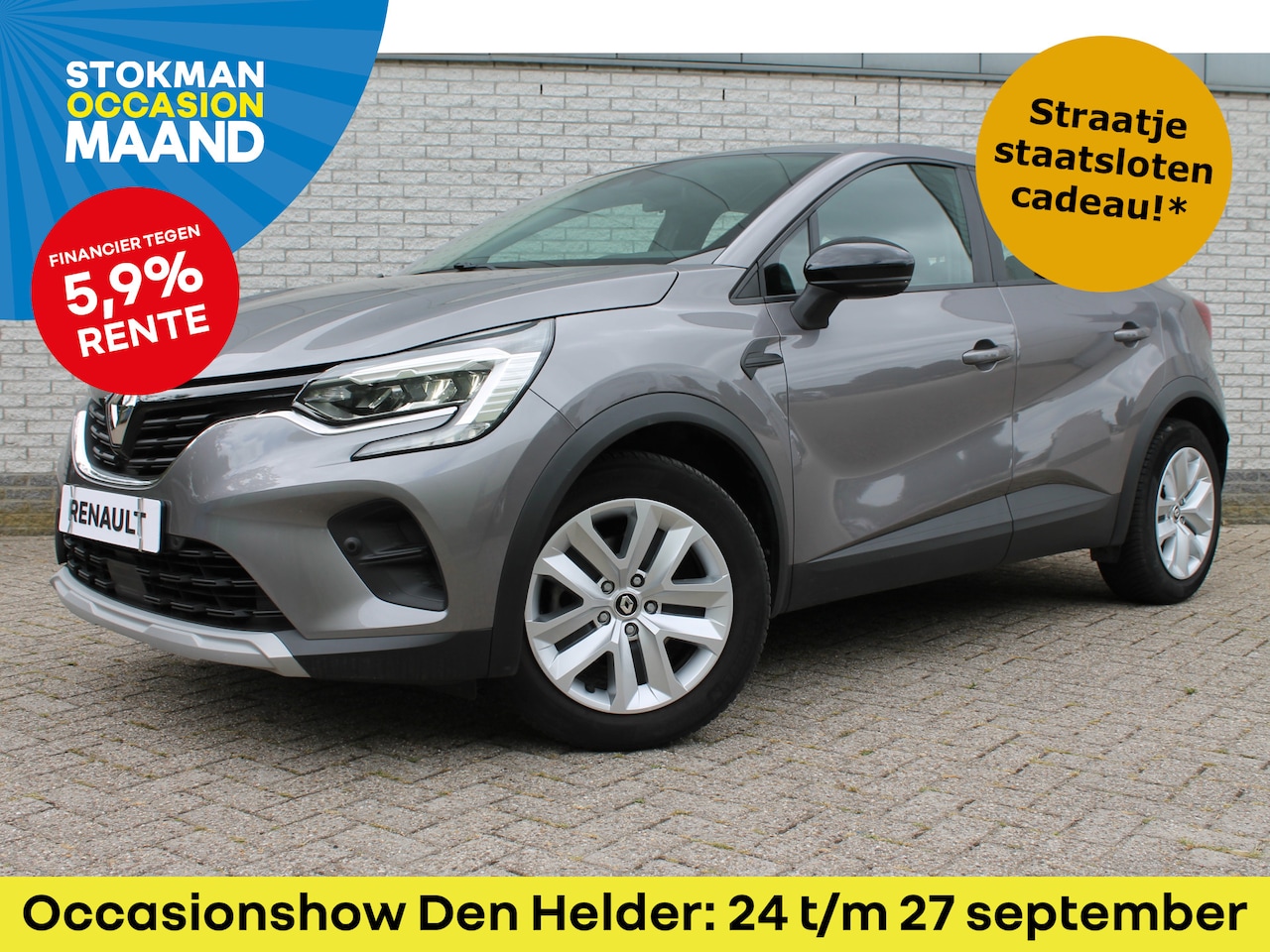 Renault Captur - 1.6 E-Tech Hybrid 145 Zen | automaat | hybride | navigatie | achteruitrijcamera - AutoWereld.nl