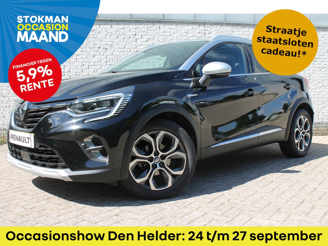 Renault Captur - 1.3 TCe 140 PK Intens | Camera achter en sensoren voor | 18" LM Velgen | - AutoWereld.nl