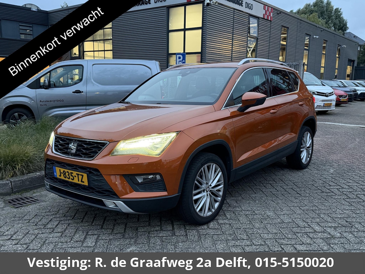 SEAT Ateca - 1.4 EcoTSI Style | Stoel verwarming | Navigatie | Achteruitrij Camera | Sportstoelen met A - AutoWereld.nl