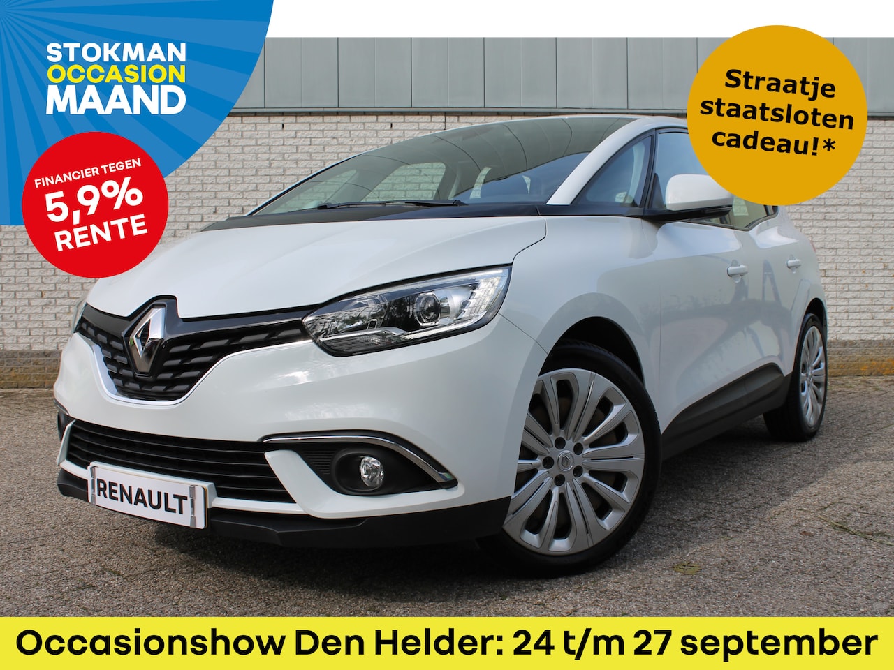 Renault Scénic - 1.2 TCe Life | airco | parkeersensoren achter | trekhaak - AutoWereld.nl