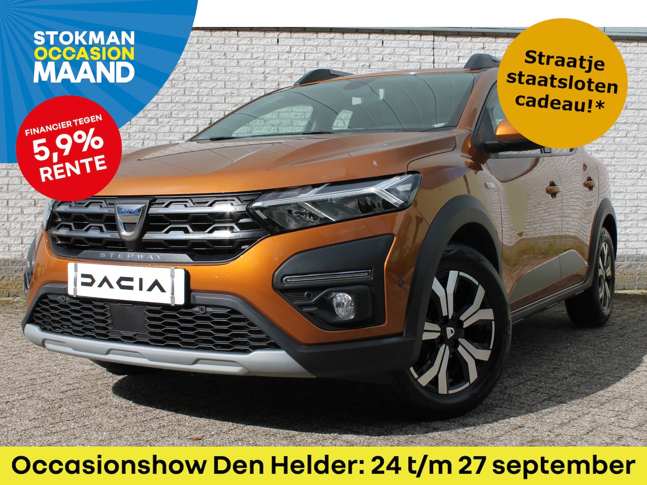 Dacia Sandero Stepway - 1.0 TCe 90 ( automaat ) Extreme | automaat  lichtmetalen velgen | climate control | naviga - AutoWereld.nl
