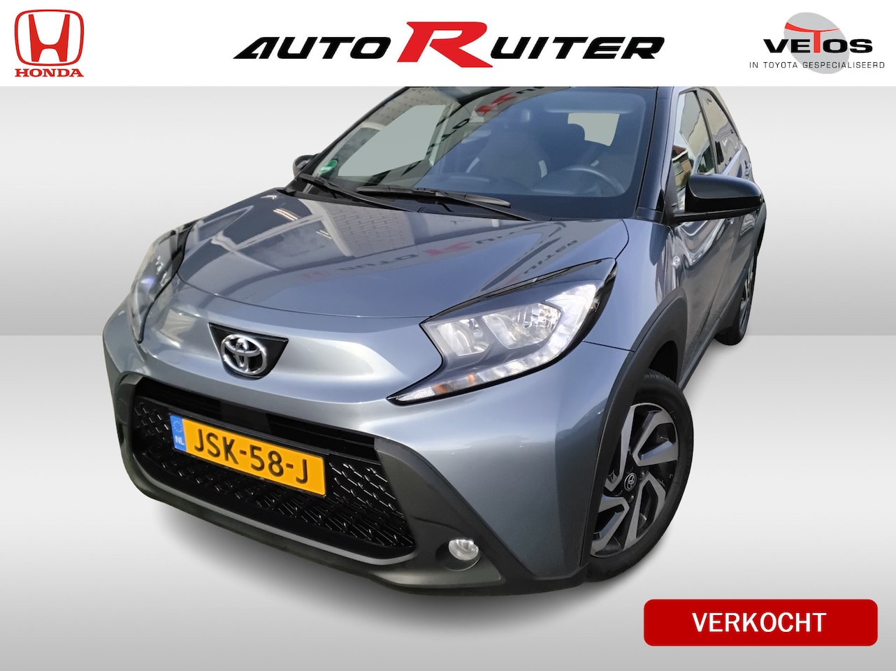 Toyota Aygo X - 1.0 VVT-i MT Pulse bi tone android/apple car play camera - AutoWereld.nl