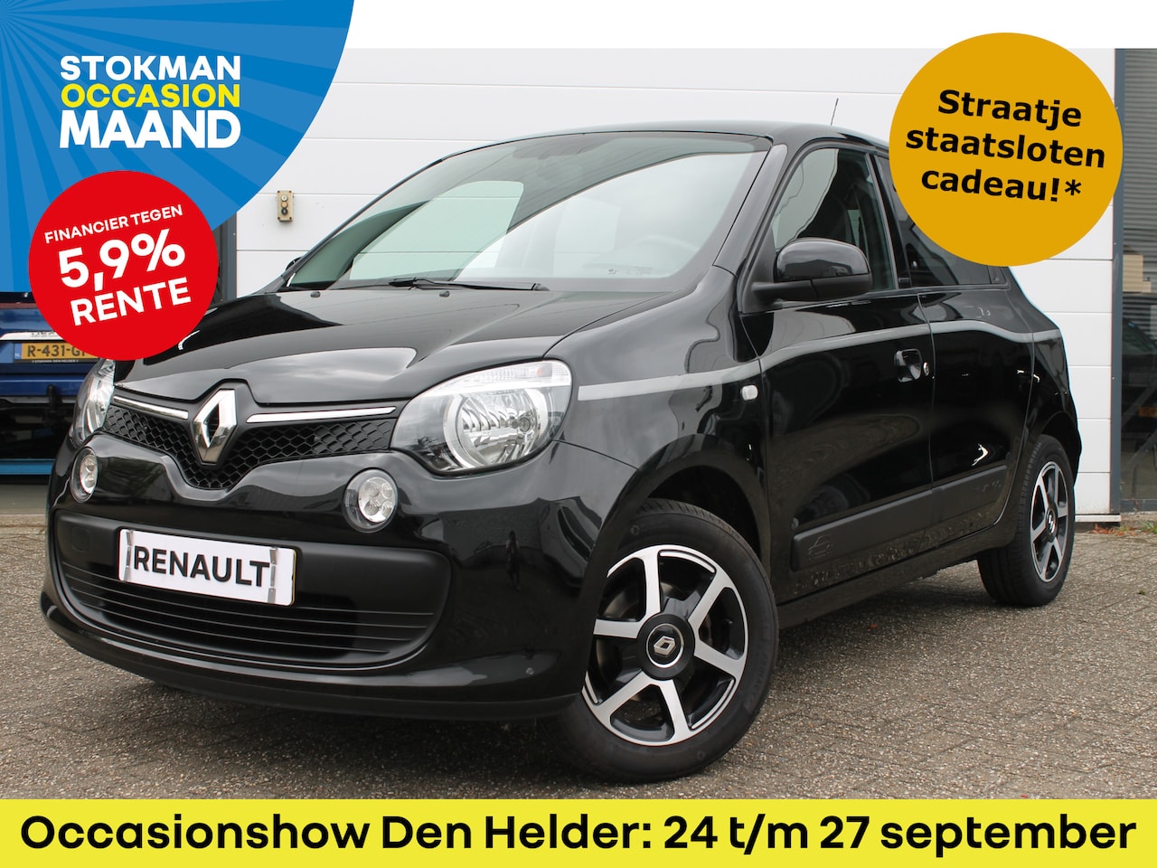 Renault Twingo - 1.0 SCe Limited | Airco | LM Velgen | parkeersensoren achter | privacy glass achter | - AutoWereld.nl