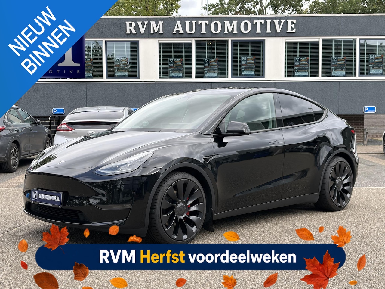 Tesla Model Y - Performance AWD 75 kWh VAN 41.900:,- VOOR:39.877,- UW HERFSTVOORDEEL: 2.023,- | SOH 92% RI - AutoWereld.nl