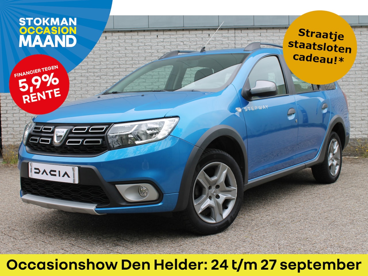 Dacia Logan MCV - 0.9 TCe Stepway | airco | navigatie | lederen bekleding | all season banden - AutoWereld.nl