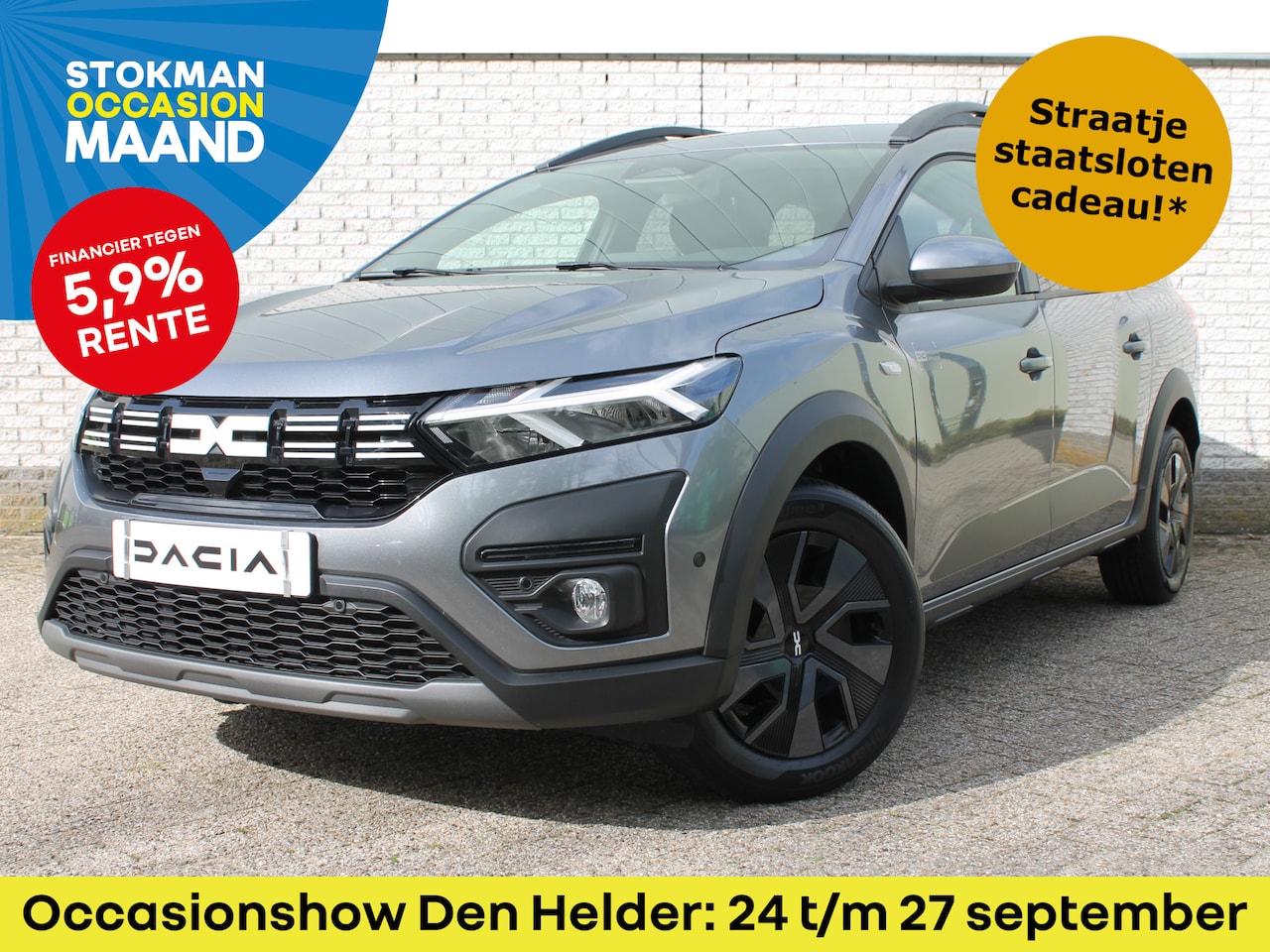 Dacia Jogger - 1.0 TCe 100 ECO-G Expression 5p. | pack assist | pack media nav | - AutoWereld.nl
