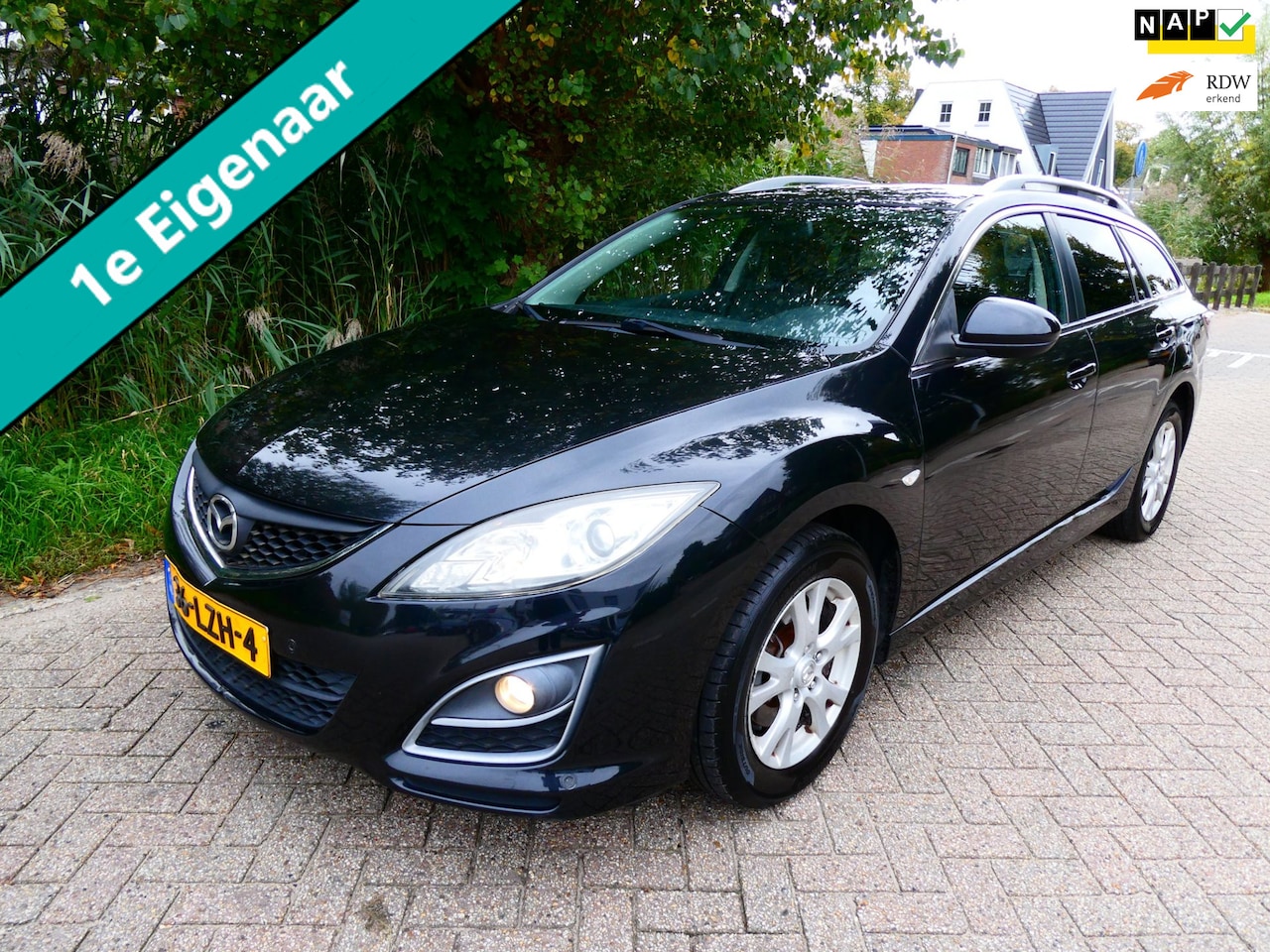 Mazda 6 Sportbreak - 1.8i 120pk 1e eigenaar Clima Cruise Leder Navi Historie - AutoWereld.nl