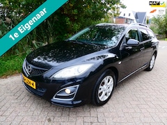 Mazda 6 Sportbreak - 1.8i 120pk 1e eigenaar Clima Cruise Leder Navi Historie