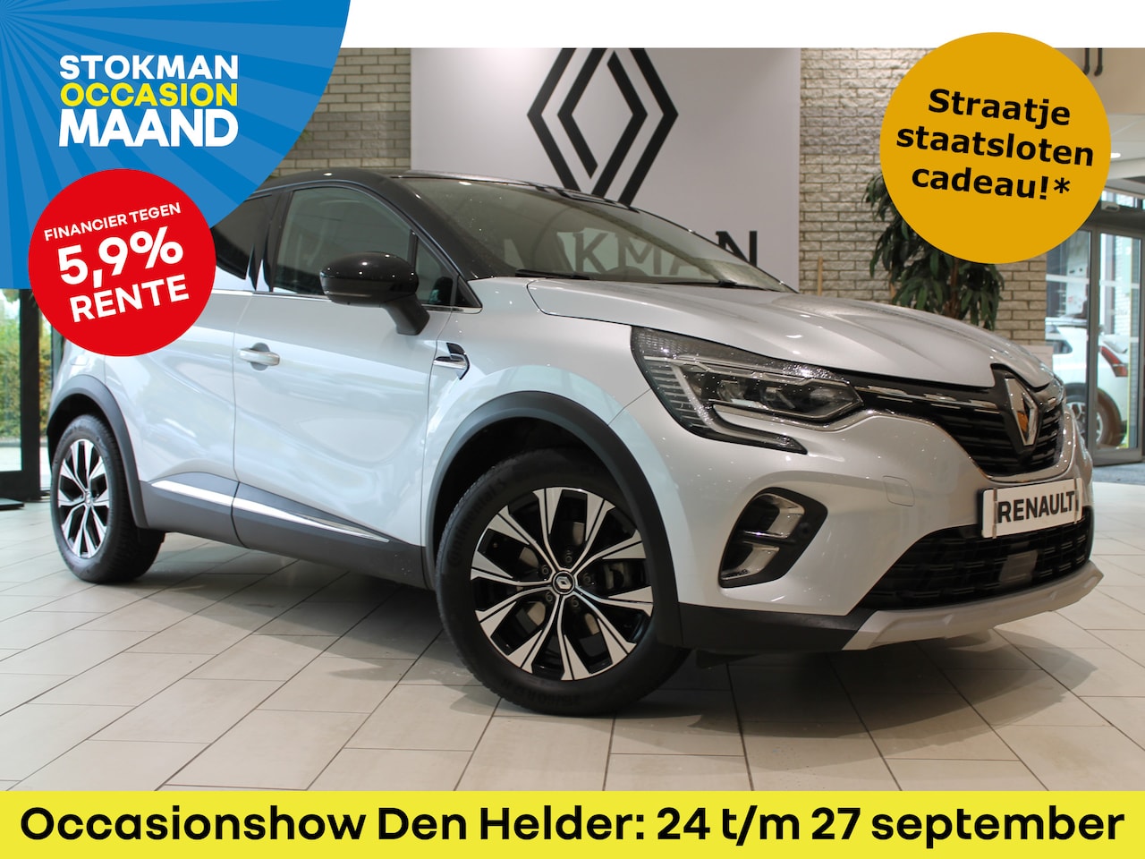 Renault Captur - 1.6 E-Tech Hybrid 145 Techno | automaat | hybride | achteruitrijcamera - AutoWereld.nl