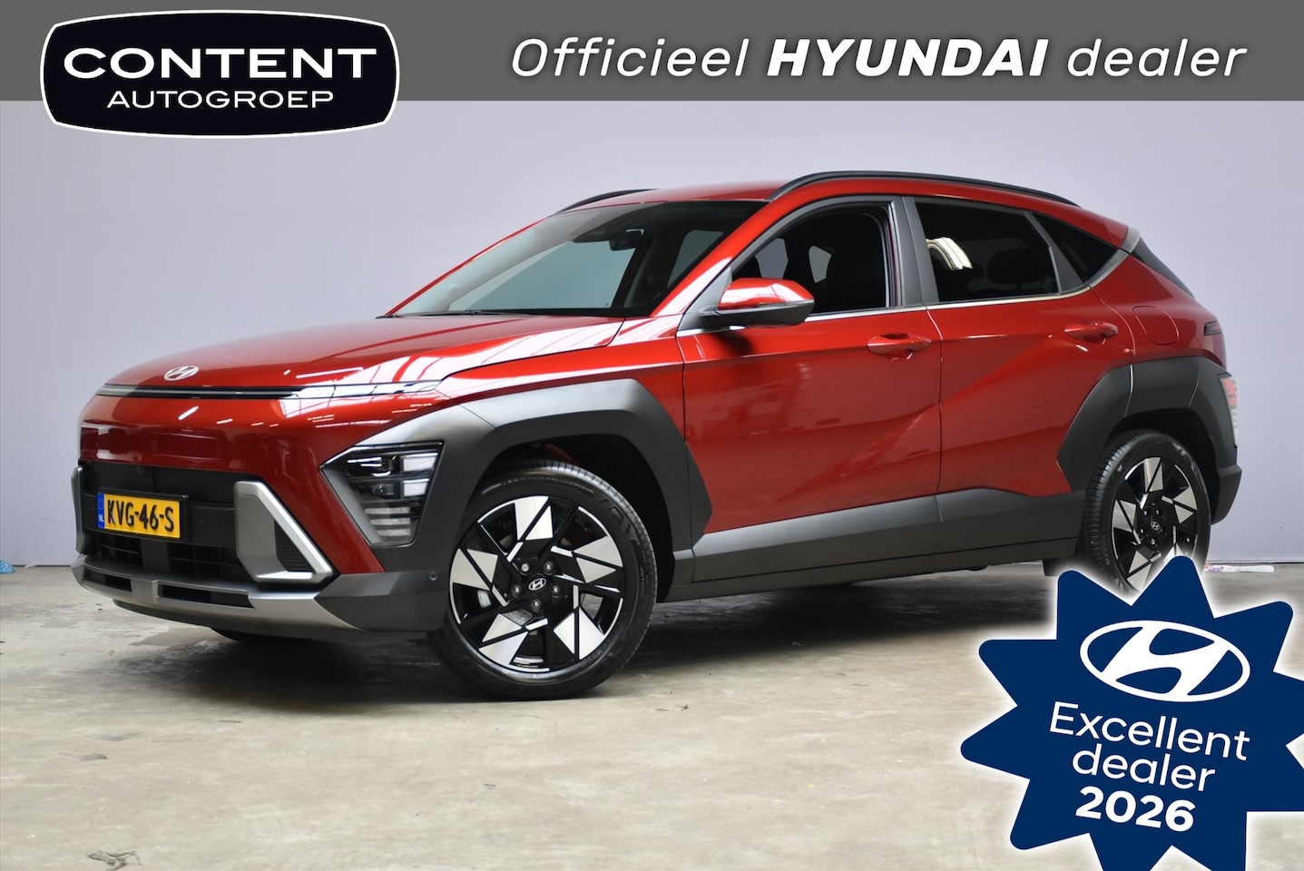Hyundai Kona - 1.6 GDI HEV 138pk DCT Premium - AutoWereld.nl