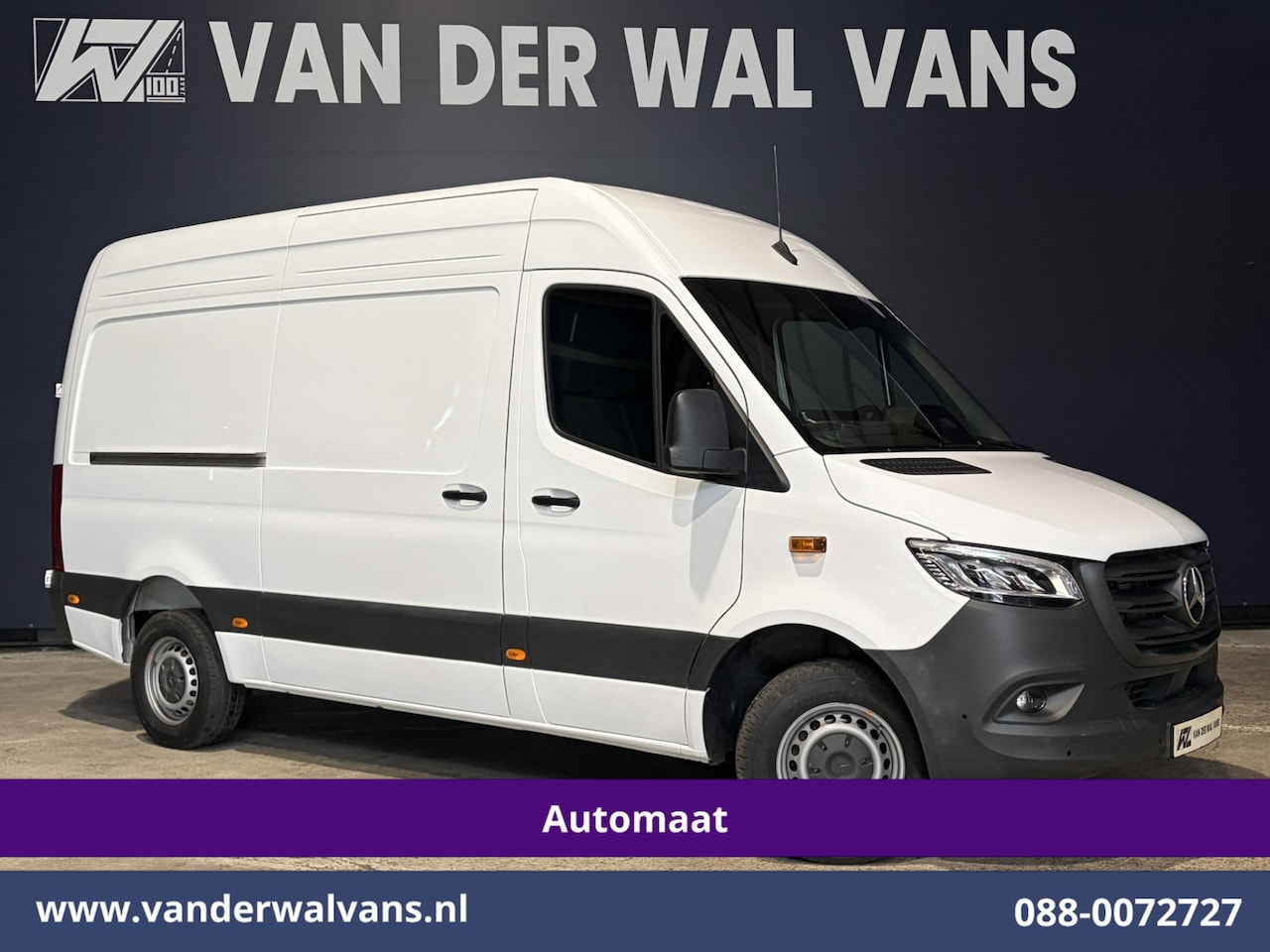 Mercedes-Benz Sprinter - 317 CDI 170pk 9G-Tronic Automaat XL MBUX L2H2 Euro6 Airco | Camera | Navigatie | Adaptieve - AutoWereld.nl