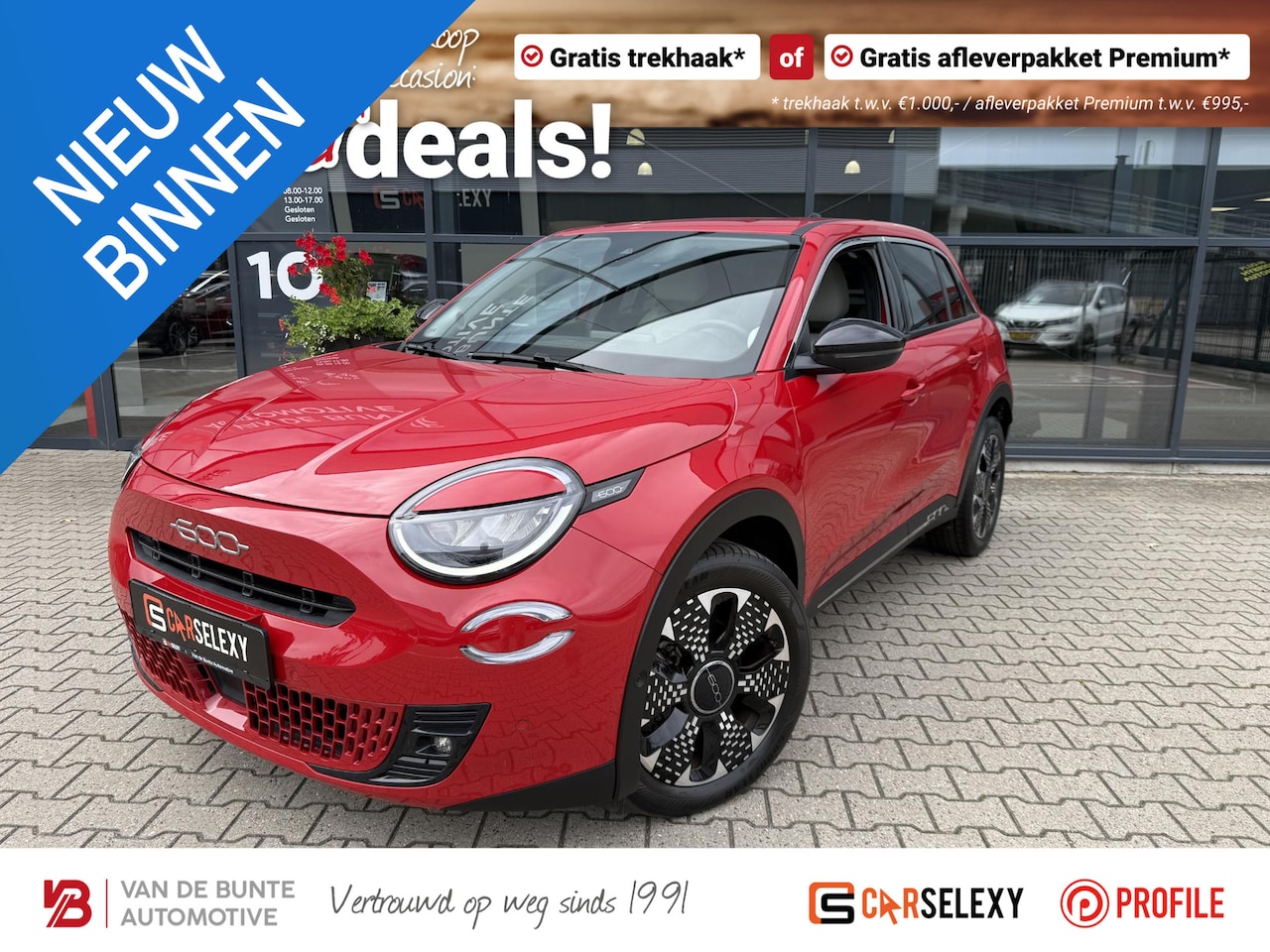 Fiat 600 - 1.2 Hybrid La Prima *ACC & Massage* - AutoWereld.nl