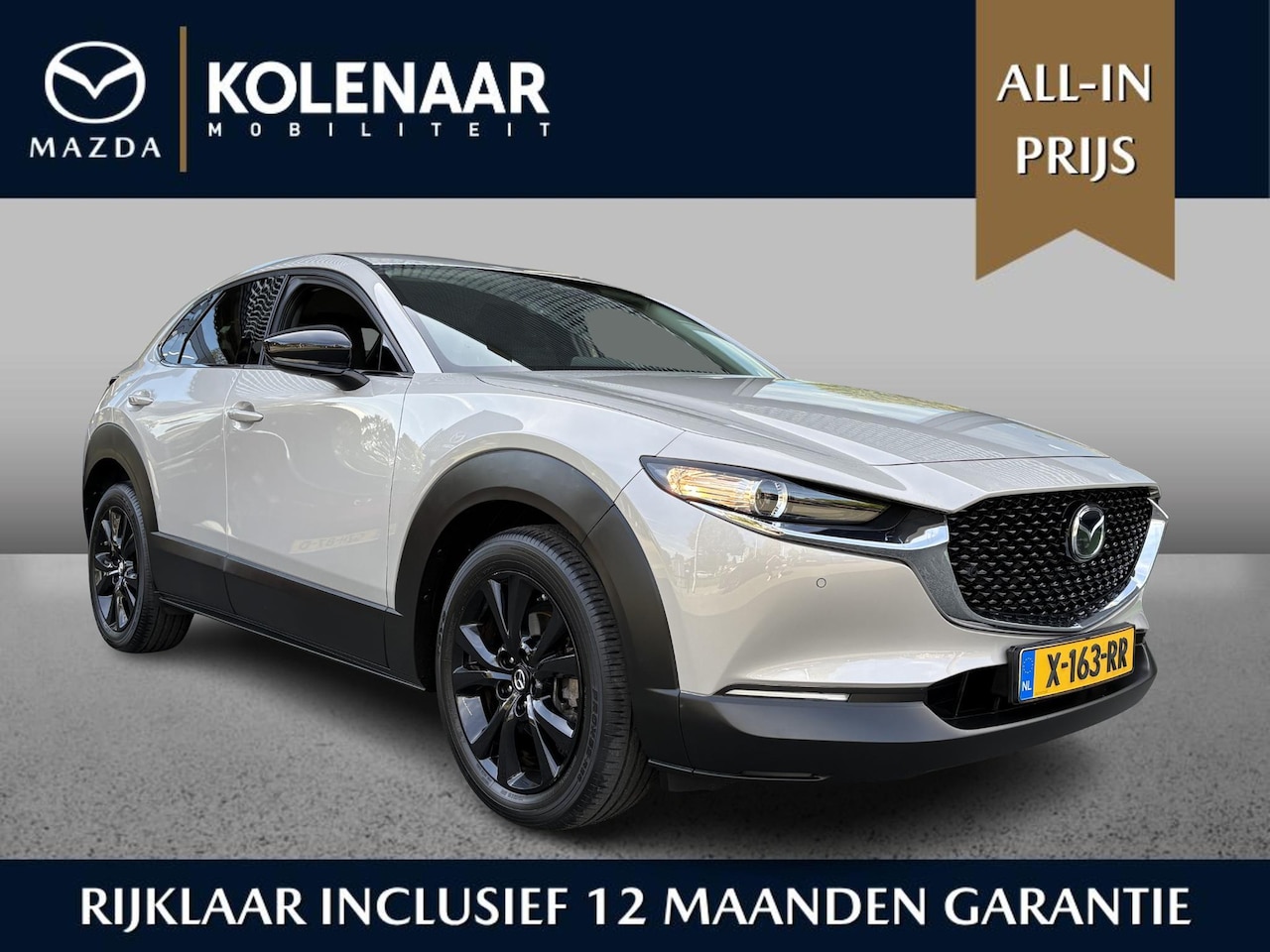 Mazda CX-30 - 2.0 e-SkyActiv-X M Hybrid Homura Dealer onderhouden | HUD | Dode Hoek | Carplay/Android Au - AutoWereld.nl
