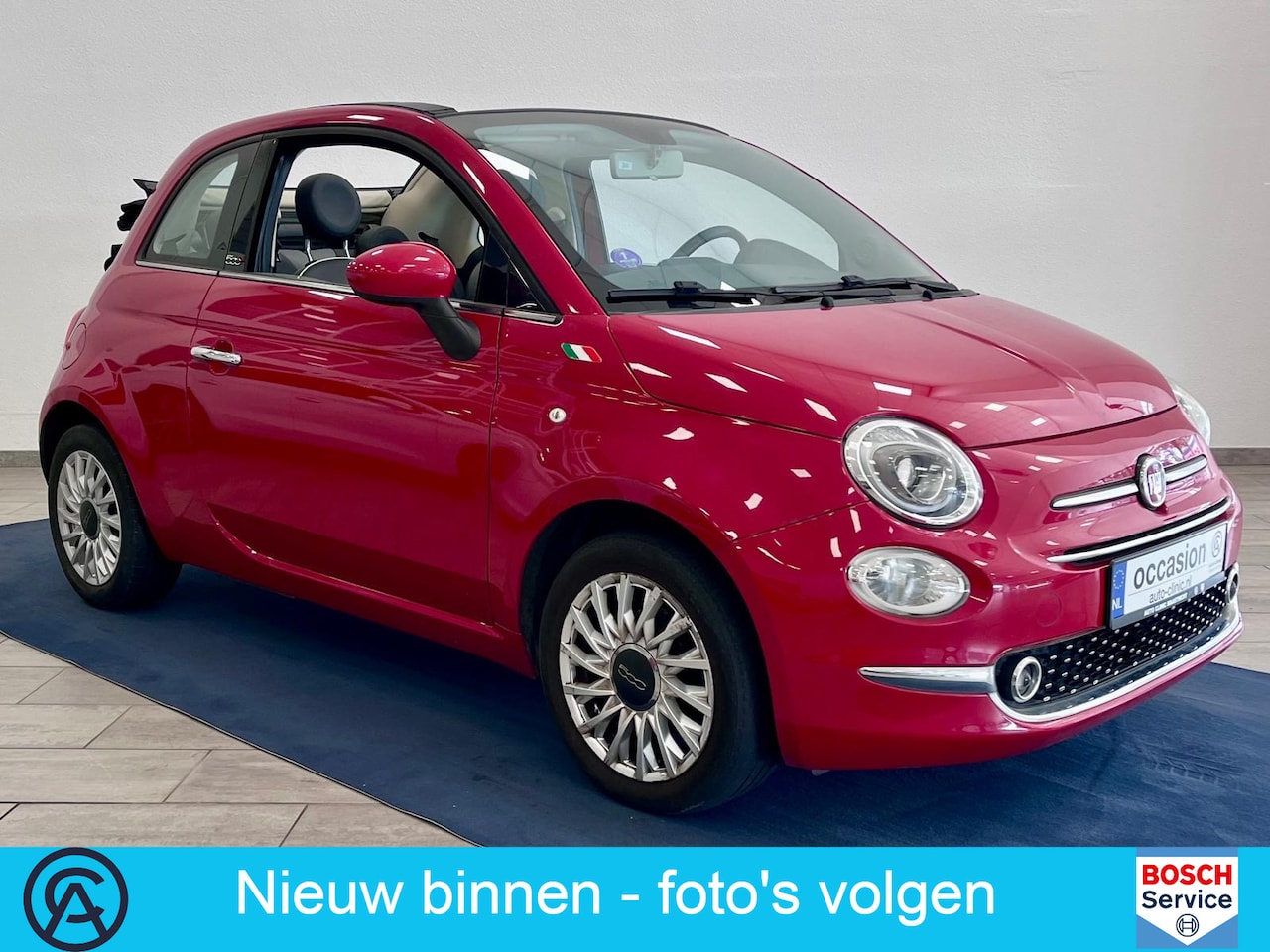 Fiat 500 C - 1.2 Lounge Cabrio | 4-Cilinder / - AutoWereld.nl