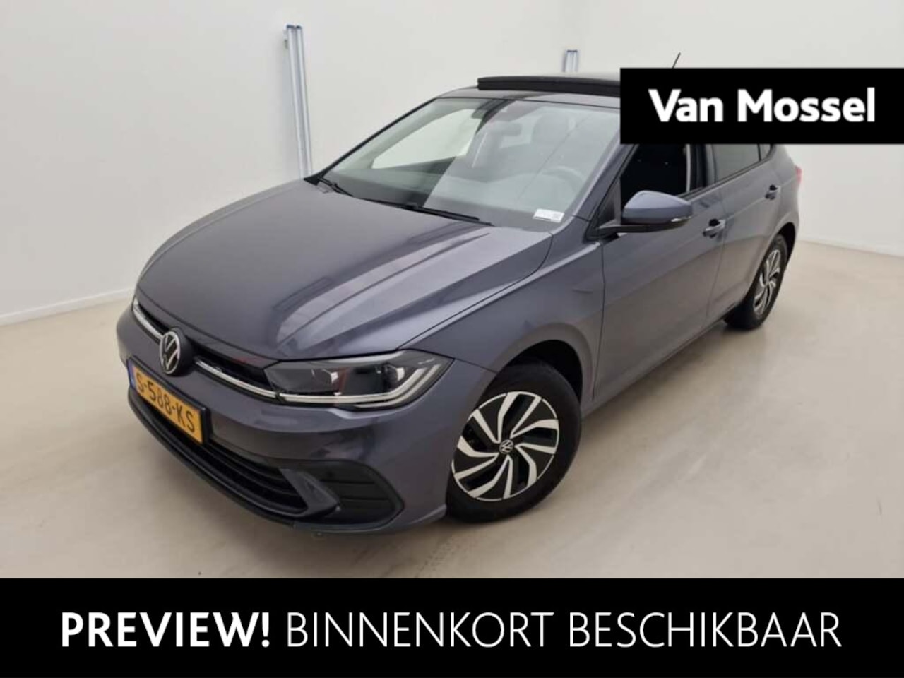 Volkswagen Polo - 1.0 TSI Life Business 95 PK| Origineel Nederlands | 1e Eigenaar | Dealeronderhouden | Pano - AutoWereld.nl