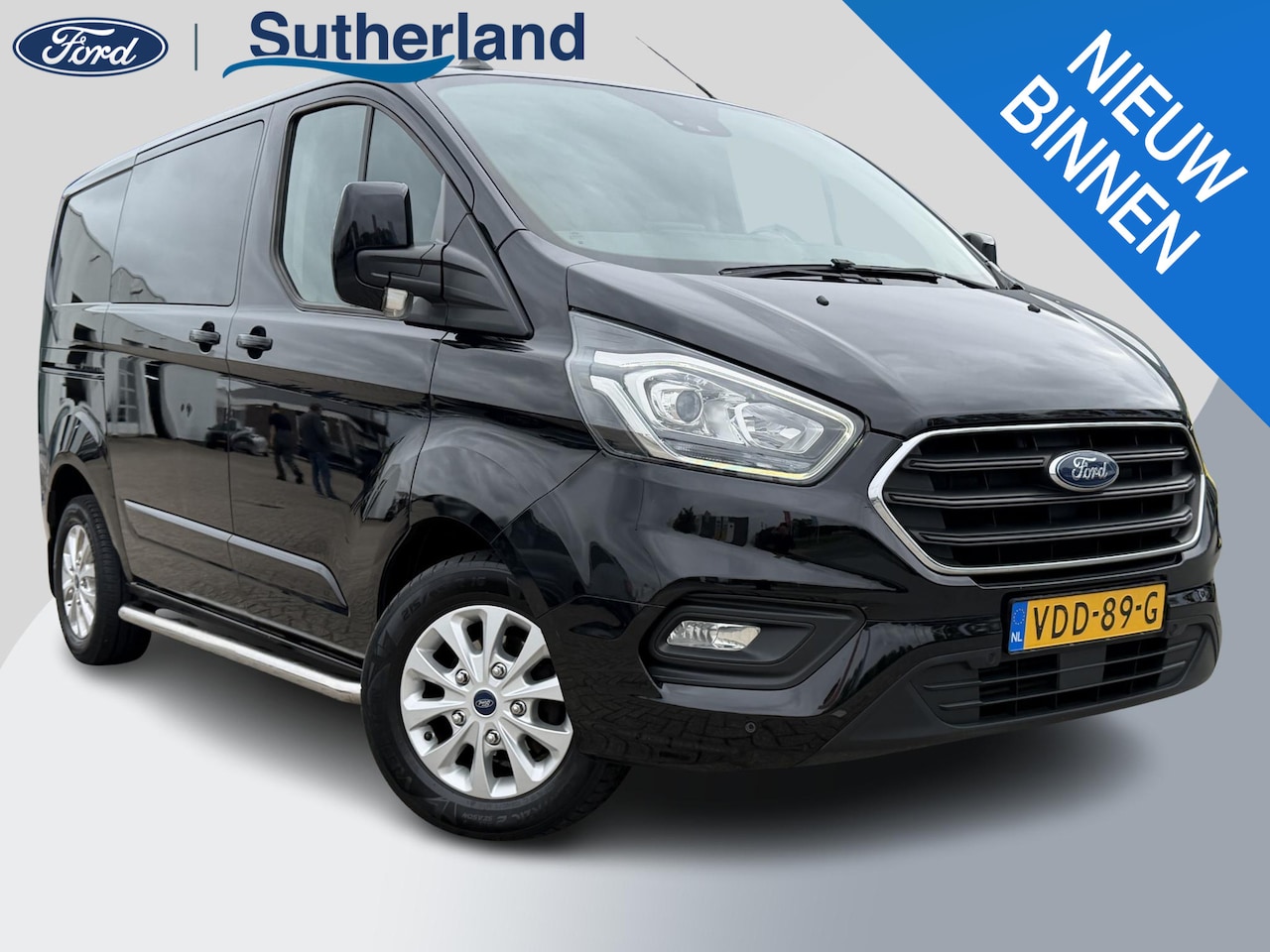 Ford Transit Custom - 300 2.0 TDCI L1H1 Limited DC 130pk | Trekhaak | Dubbele Schuifdeur | Apple Carplay/Android - AutoWereld.nl