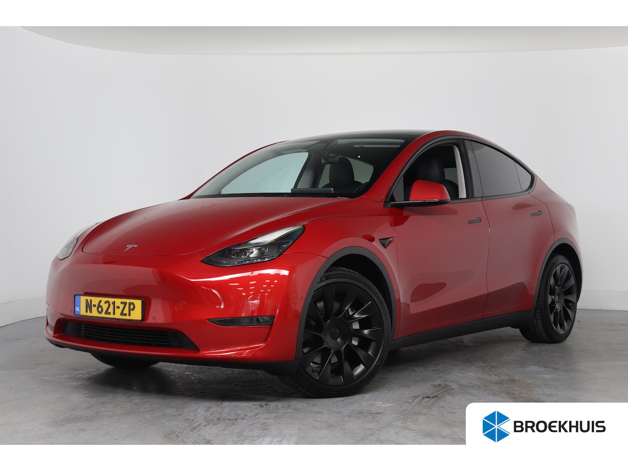 Tesla Model Y - Long Range AWD 75 kWh | Trekhaak | Leder | Pano | Camera | Stoel/Stuurverwarming | Cruise - AutoWereld.nl