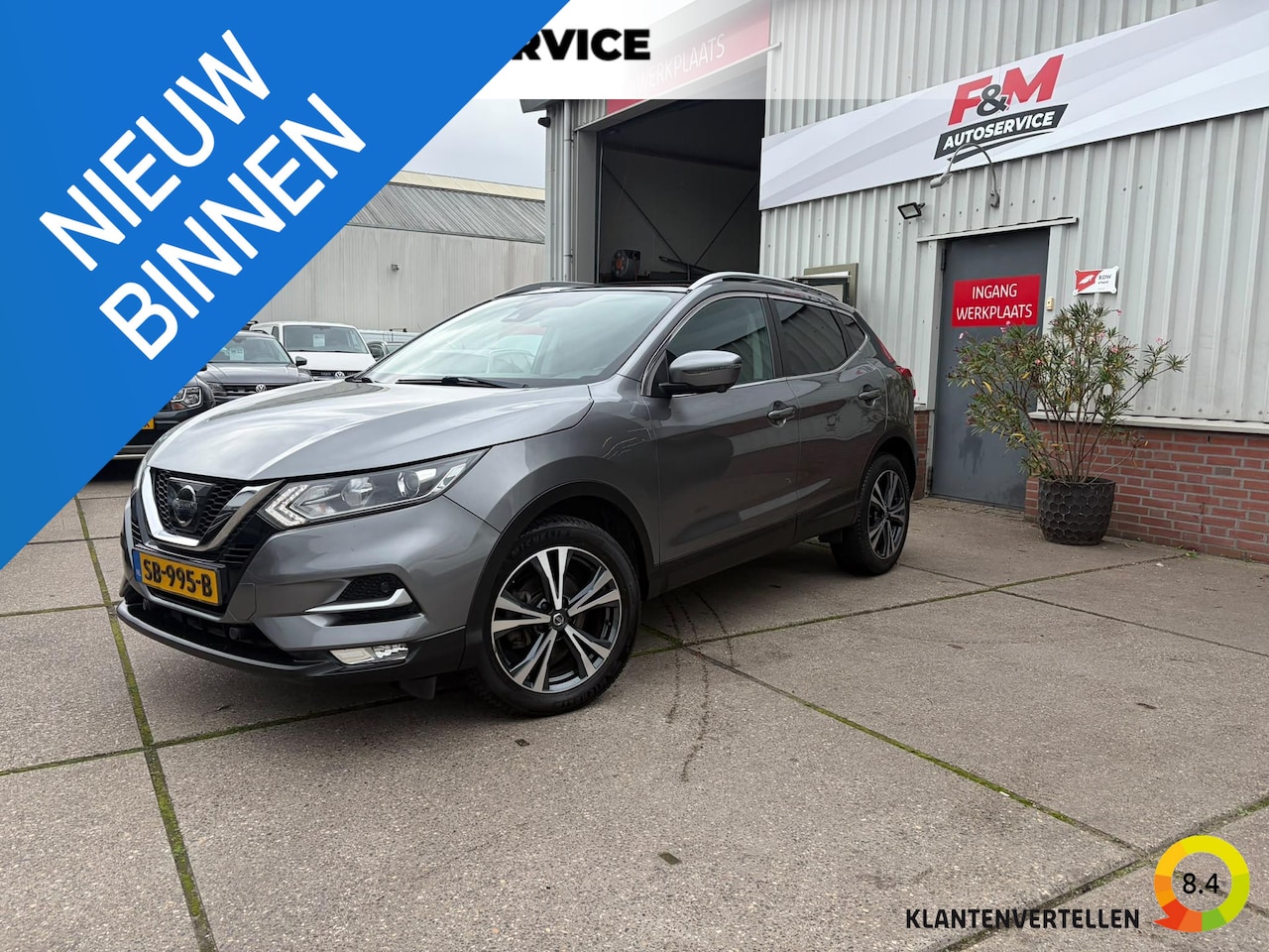 Nissan Qashqai - 1.2 N-Connecta Clima, cruise, pano, 360 - AutoWereld.nl