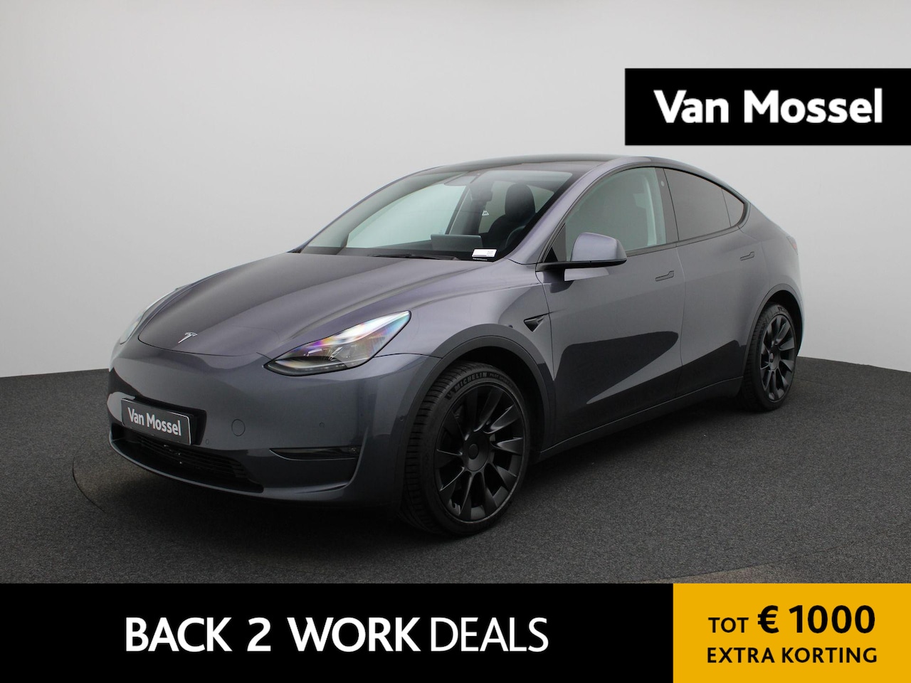 Tesla Model Y - Long Range AWD 75 kWh | PANORAMADAK | APPLE CARPLAY | ANDROID AUTO | ACHTERUITRIJCAMERA | - AutoWereld.nl