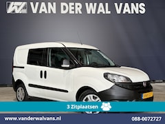 Fiat Doblò Cargo - 1.6 MJ 90pk L1H1 Euro6 Airco | 3-Zits | Navigatie | Apple Carplay | Android Auto Zijdeur,
