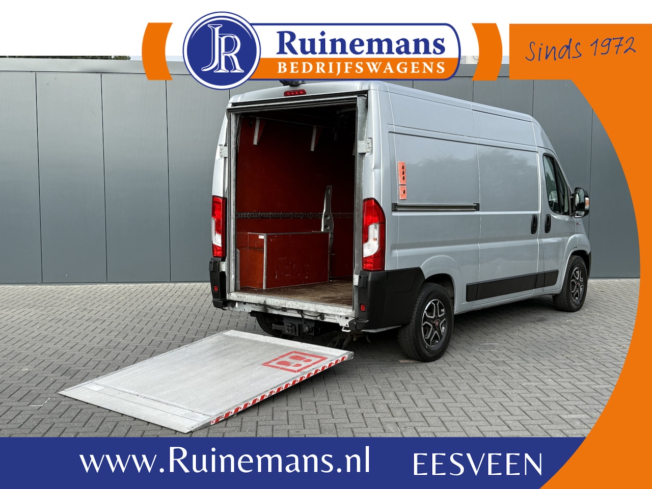 Fiat Ducato - 2.3 MultiJet 161 PK AUTOMAAT / L2H2 / DHOLLANDIA LAADKLEP / AFNEEMBARE 3 TONS TREKHAAK / C - AutoWereld.nl
