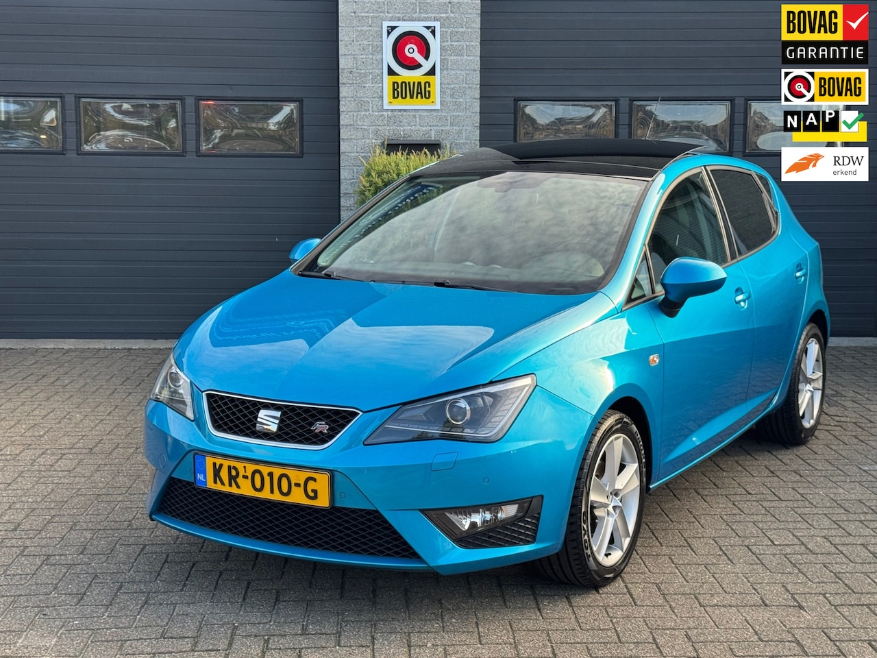 SEAT Ibiza - 1.0 EcoTSI FR Connect *Garantie*LM velgen*Pannoramadak* - AutoWereld.nl