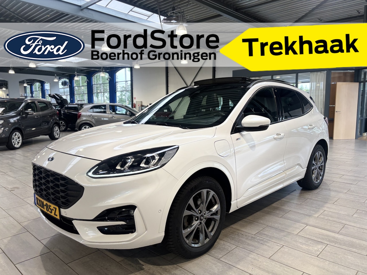 Ford Kuga - 2.5 PHEV 225 pk ST-Line X | Trekhaak | Pano | Winter Pack | Adapt. cruise | Adapt. LED | C - AutoWereld.nl