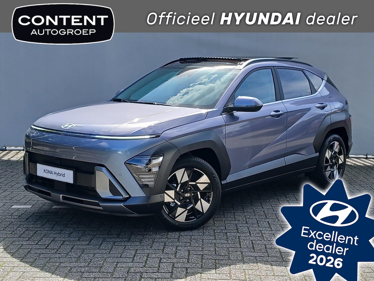 Hyundai Kona - 1.6 GDI HEV 138pk DCT Premium Sky / Voorraad deal - AutoWereld.nl