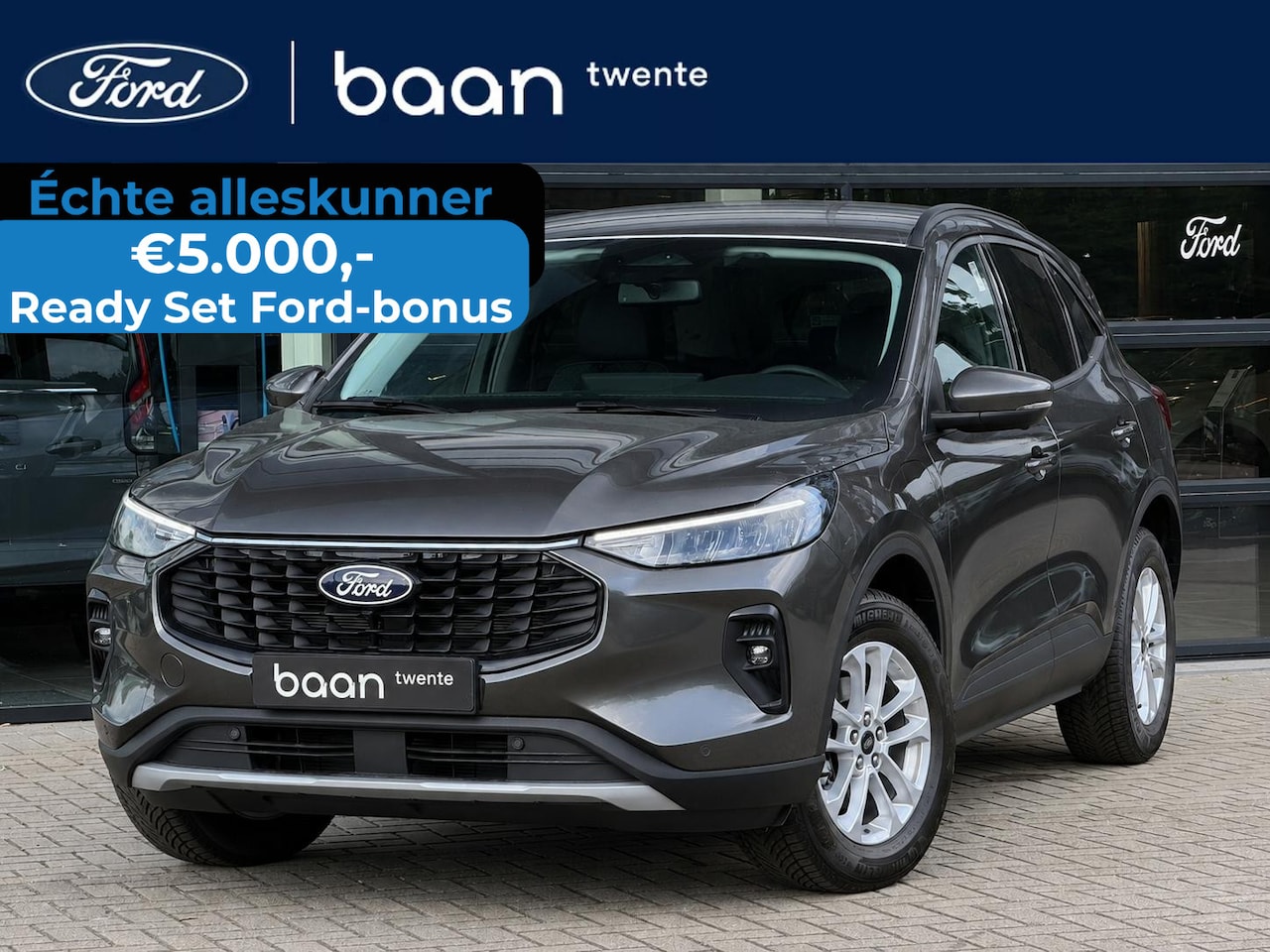Ford Kuga - 2.5 PHEV Titanium | Trekhaak wegkl. | Driver Ass. Pack | All Weather banden | Winter Pack - AutoWereld.nl