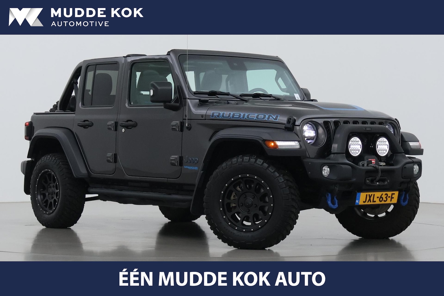 Jeep Wrangler Unlimited - 4xe 380 Rubicon | Trekhaak | BLIS | Camera | Keyless Entry | Apple Carplay | ACC - AutoWereld.nl