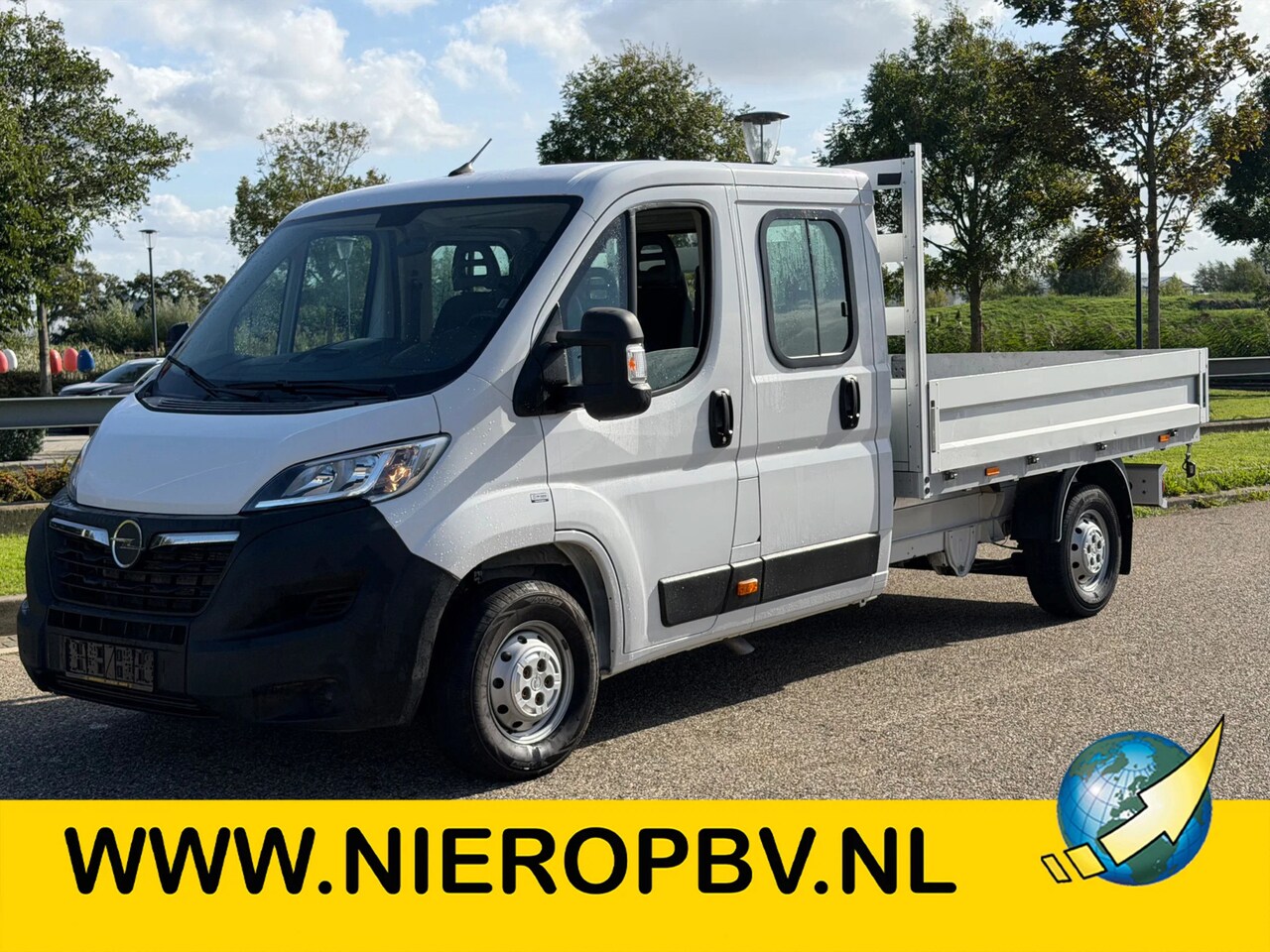 Opel Movano - 2.2CDTI Dubbelcabine Openlaadbak Airco Cruisecontrol - AutoWereld.nl