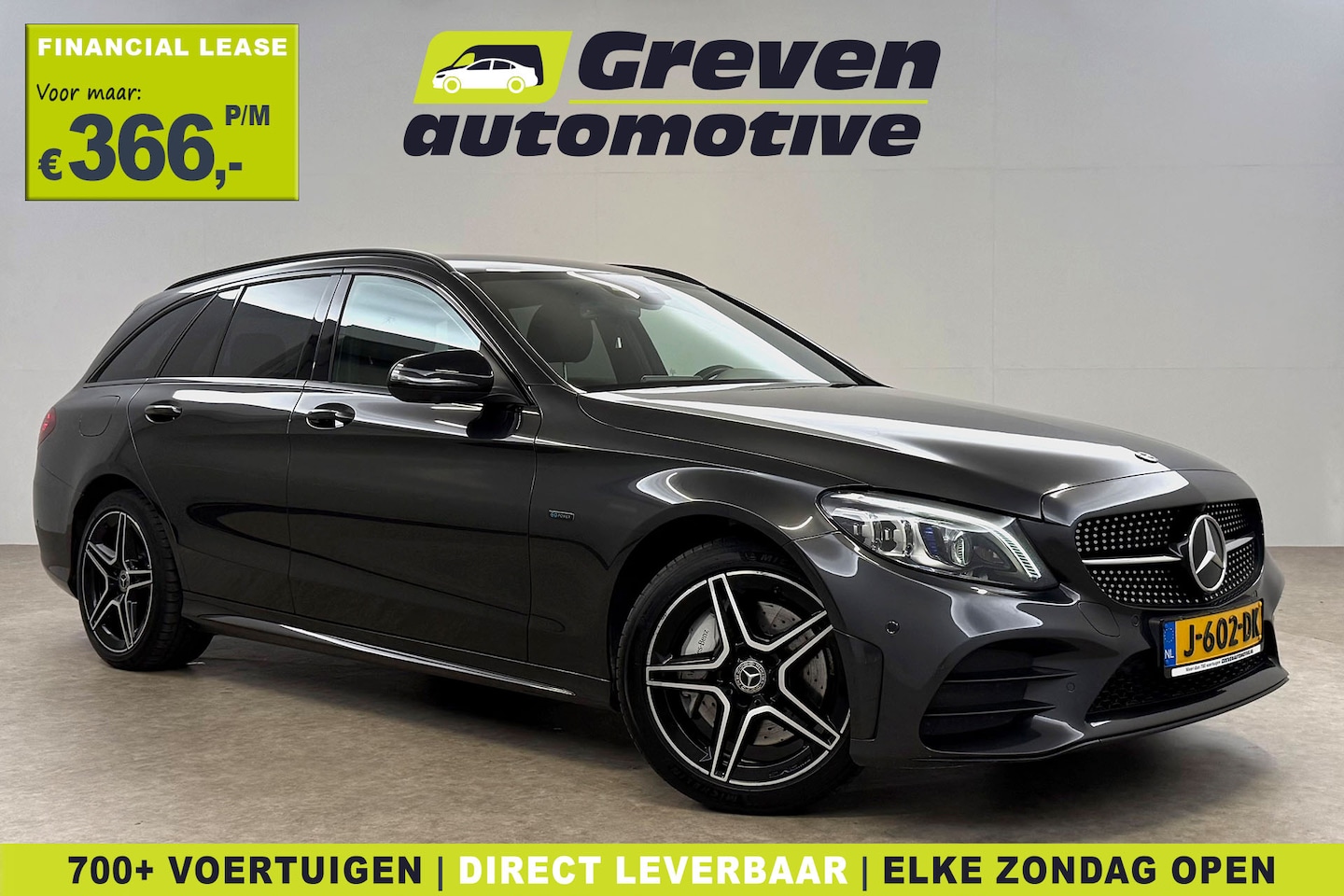 Mercedes-Benz C-klasse - 300 e AMG Limited | 360° | Virtual | Sfeer | Carplay | LED | Trekhaak | Parkeersens. - AutoWereld.nl