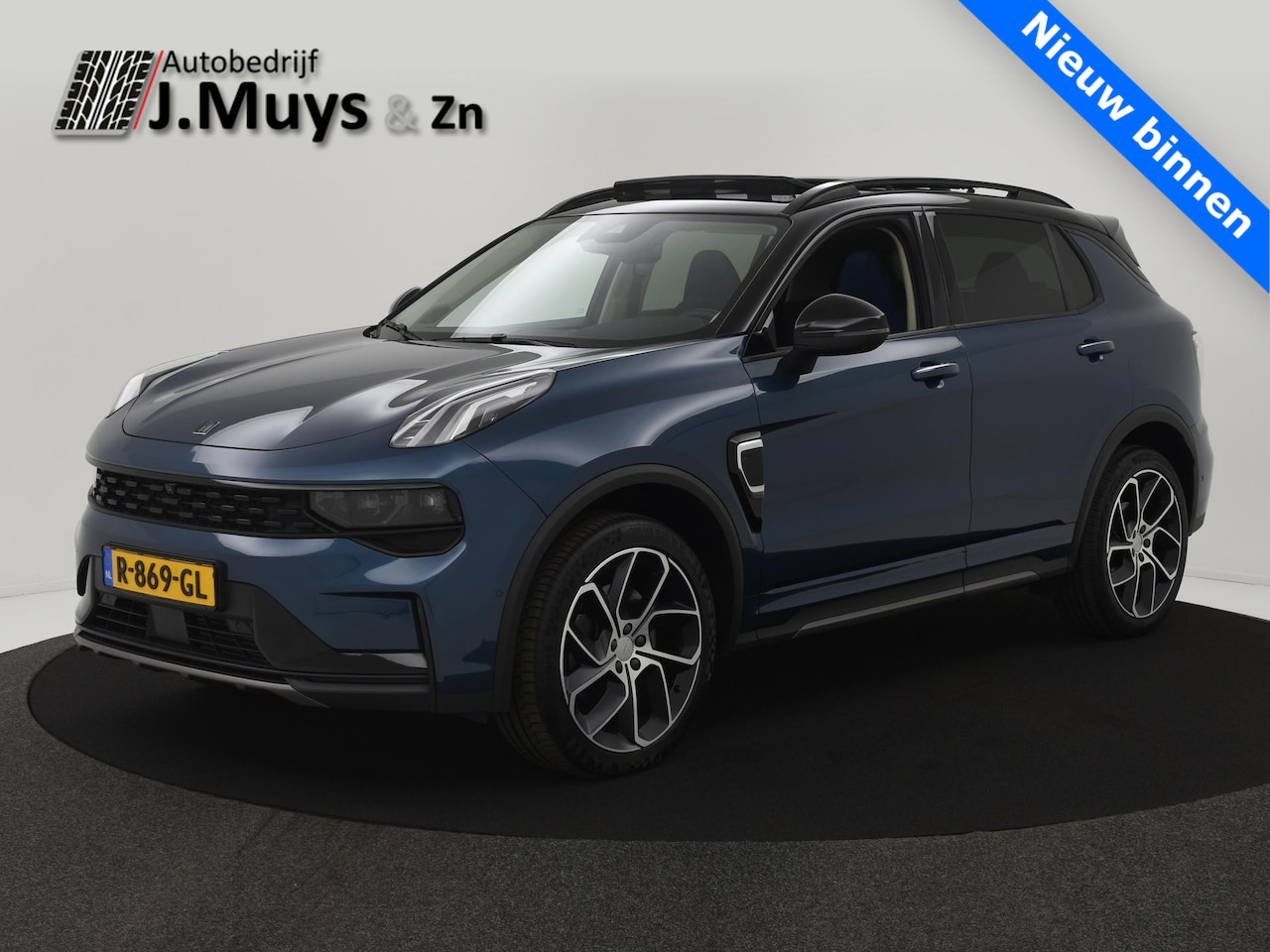 Lynk & Co 01 - 1.5 PHEV 262PK BLACKLINE PANKDAK|360CAMERA|STOELVERW|MEMORYSTOEL|ELEK.ACHTERKLEP|ORG.NL - AutoWereld.nl