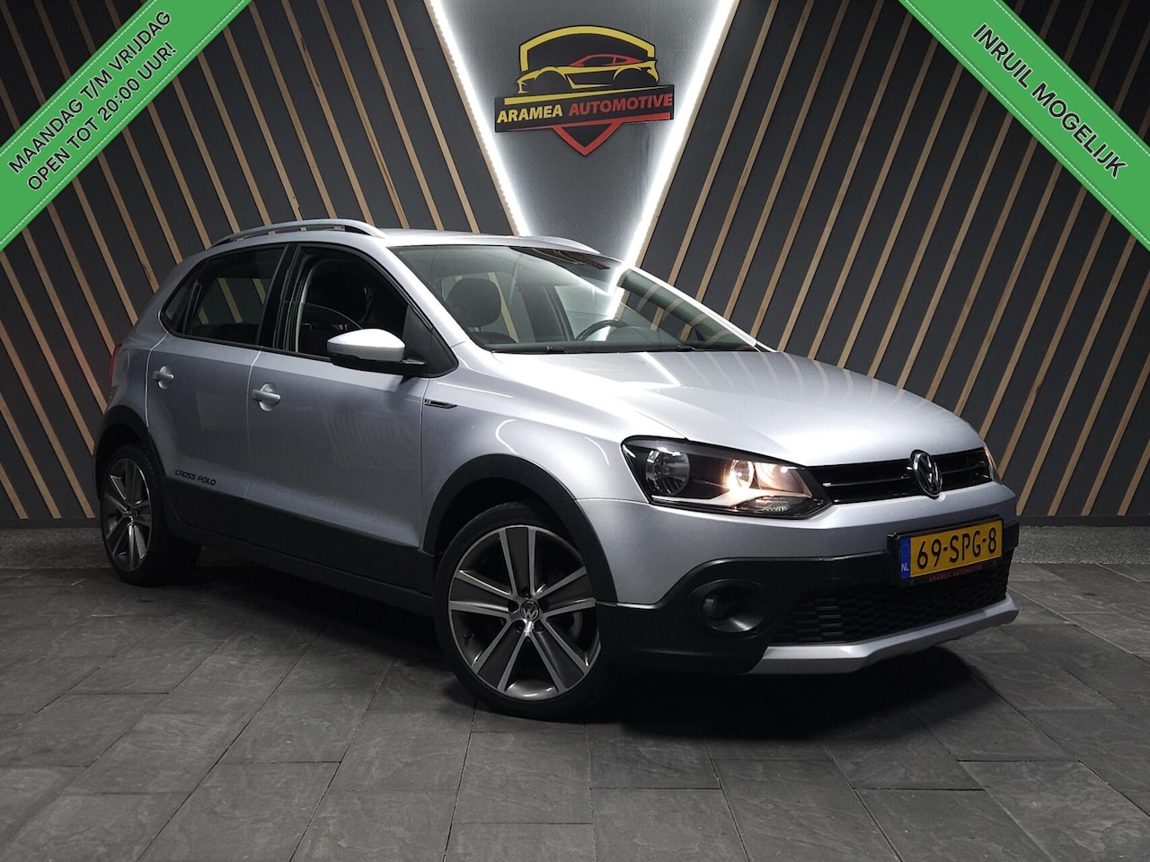 Volkswagen Polo - 1.4-16V Cross|Trekhaak|Touchscreen|Zeer netjes| - AutoWereld.nl
