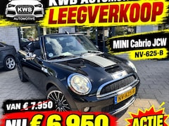MINI Cabrio - 1.6 Cooper S JCW Origineel | Leer | Navigatie Uniek