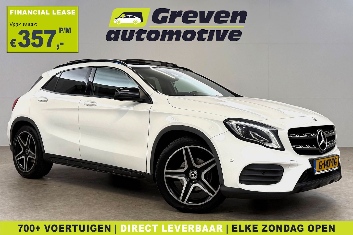 Mercedes-Benz GLA-Klasse - 180 | Pano | Camera | LED | Clima | Cruise | Keyless | Navi | Parkeersens. - AutoWereld.nl