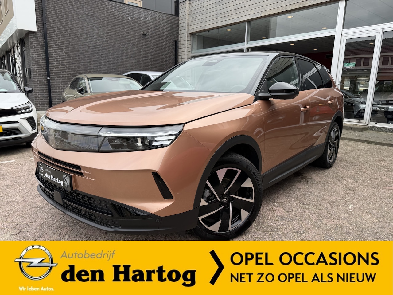 Opel Grandland - 1.2 Turbo Hybrid GS Trekhaak/Panorama dak/all seasons banden. - AutoWereld.nl
