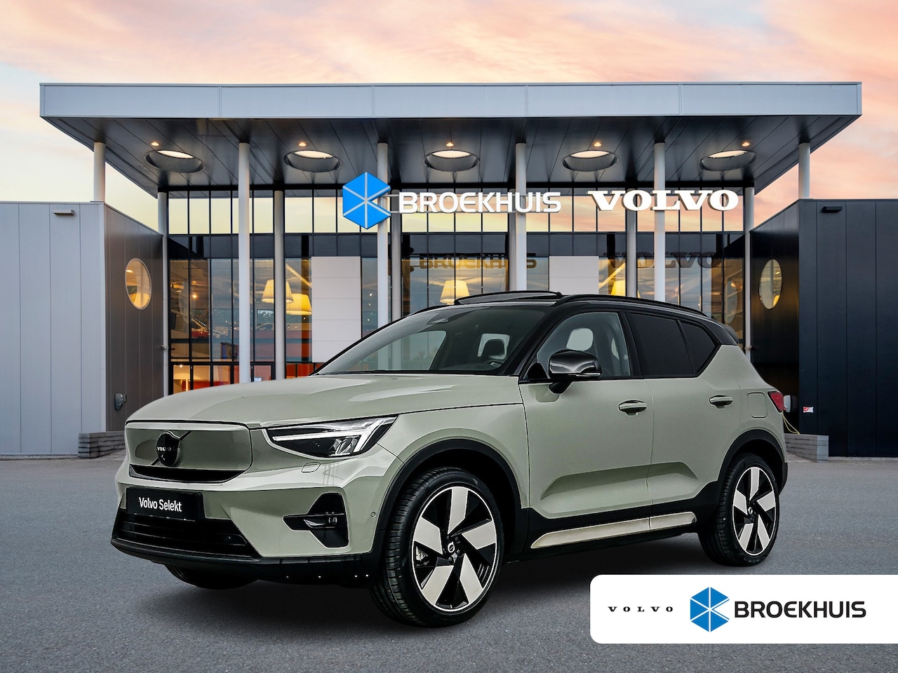 Volvo XC40 - Recharge Twin AWD 408PK Ultimate 82kWh | 20" | Exterior Styling | Leder/Nubuck | Trekhaak - AutoWereld.nl