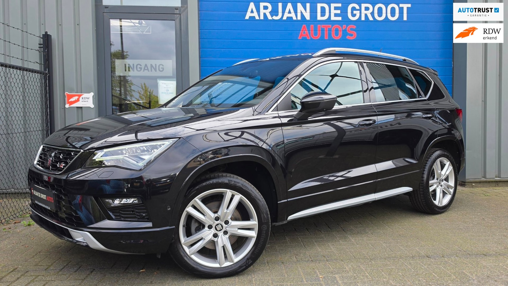 SEAT Ateca - 1.4 TSI ACT FR Acc Pano Keyless Carplay® Leder Clima - AutoWereld.nl