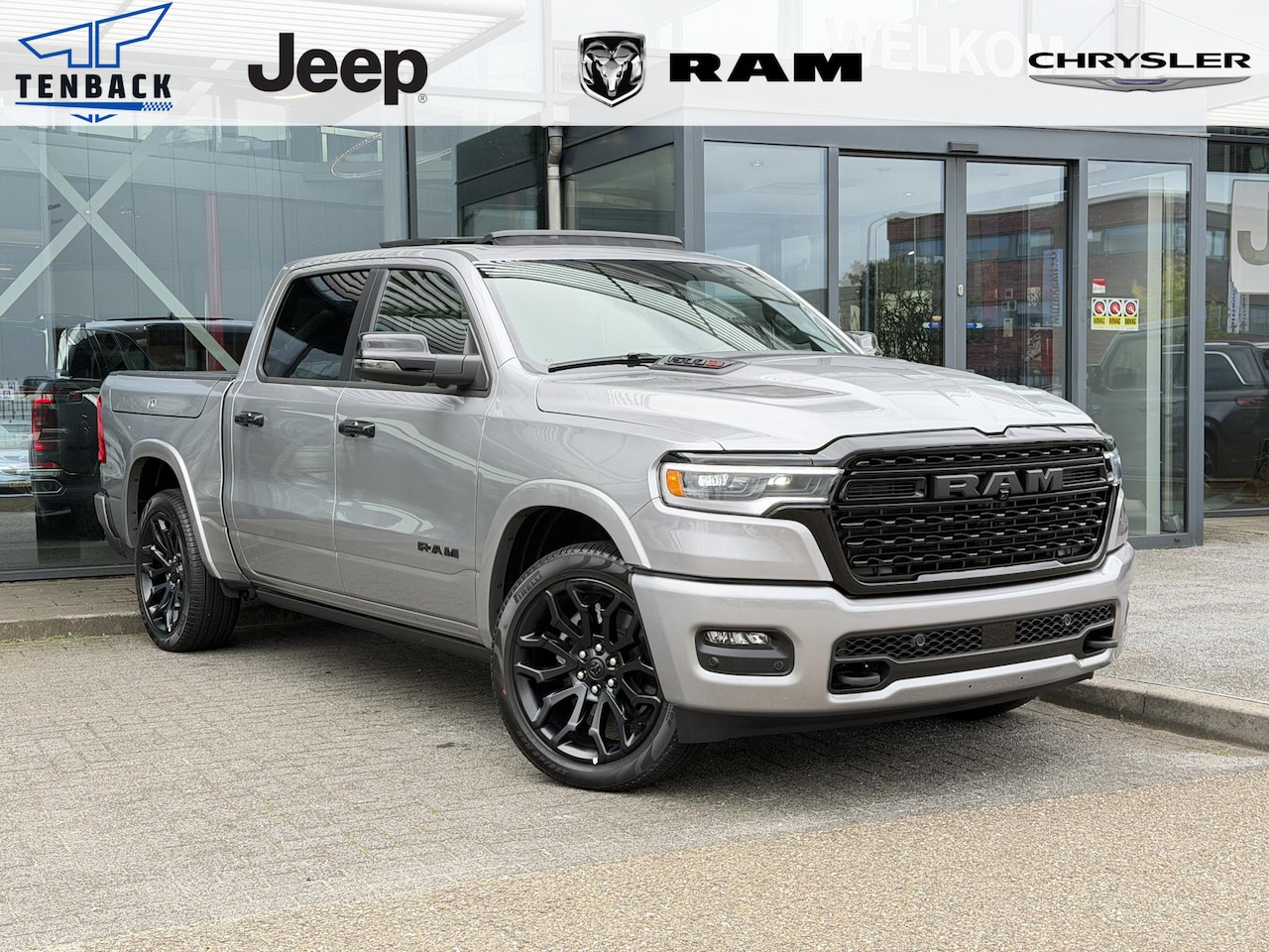 Dodge Ram 1500 - 3.0 V6 4x4 Crew Cab Limited | Ram Box | LPG + cover - AutoWereld.nl