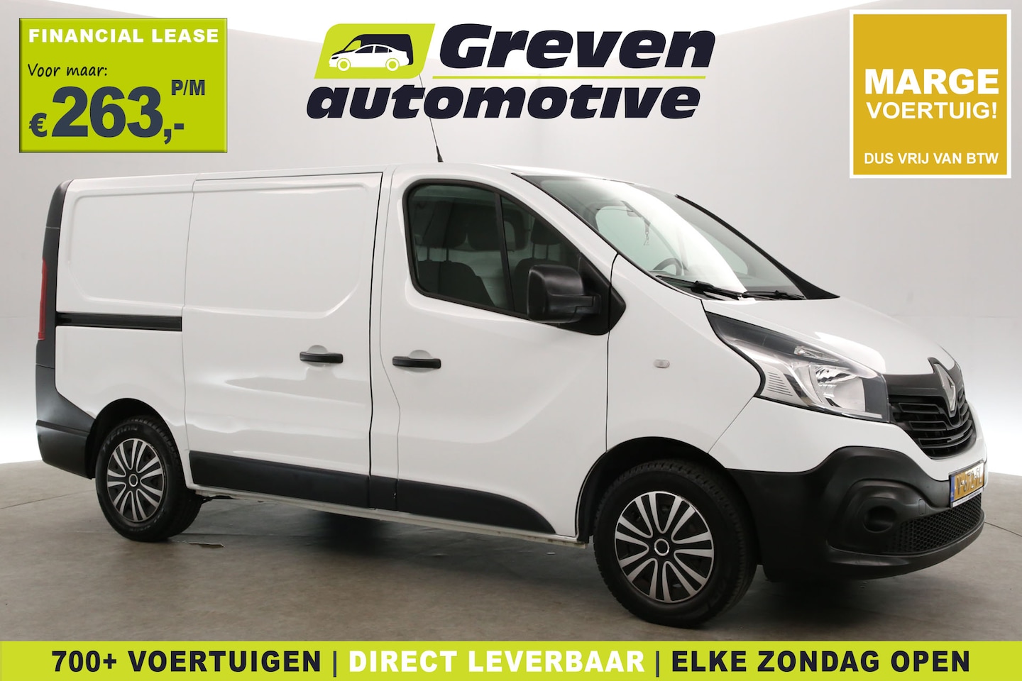 Renault Trafic - 1.6 dCi L1H1 | Marge | Airco | Cruise | Navi | Trekhaak | Parkeersens. - AutoWereld.nl