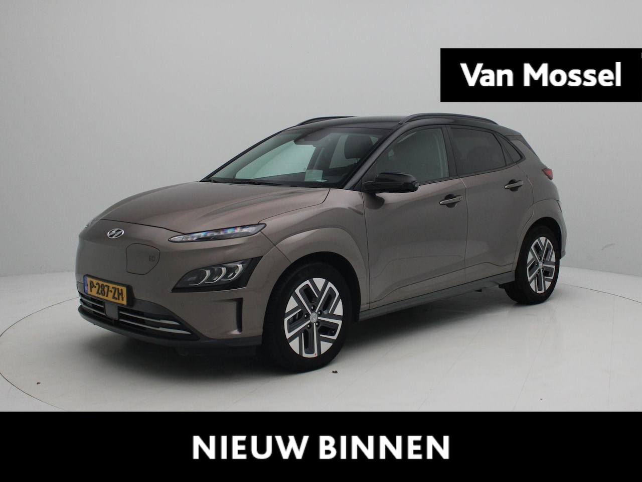 Hyundai Kona Electric - EV Premium 64 kWh | Navigatie | Camera | Leder | - AutoWereld.nl
