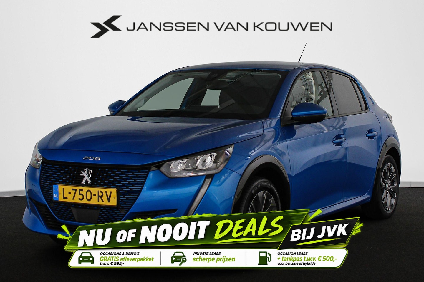 Peugeot e-208 - EV Allure Pack 50 kWh Camera Navi Apple CarPlay - AutoWereld.nl