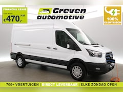 Ford E-Transit - 75 kWh L3H3 | Snelladen | Clima | Camera | Carplay | Cruise | 3 Zits | Parkeersens