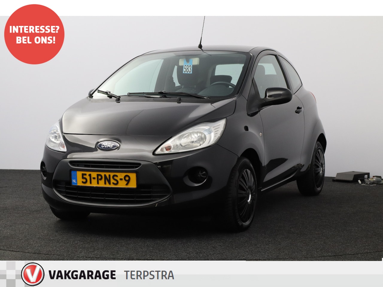 Ford Ka - 1.2 Comfort start/stop/ Airco/ C.V. Afstand/ Elek. pakket/ Isofix/ Radio-CD AUX/ Isofix/ D - AutoWereld.nl